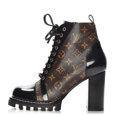 black lv boots